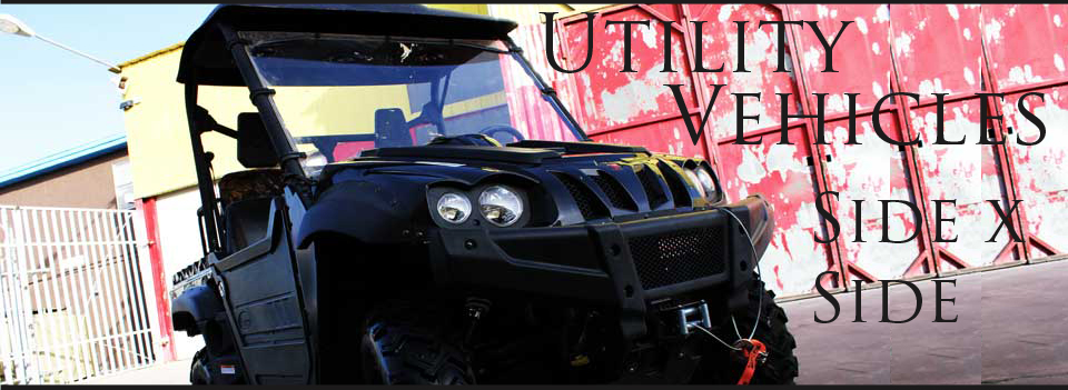 Utility Vehicles Banner